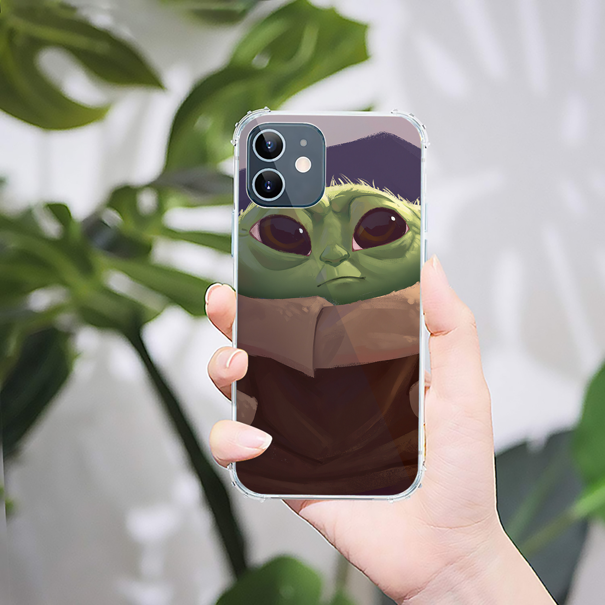 （画像用） スター・ウォーズ Star Wars 【iPhone 12シリーズ対応】透明スマホケース（クリアソフトケース）